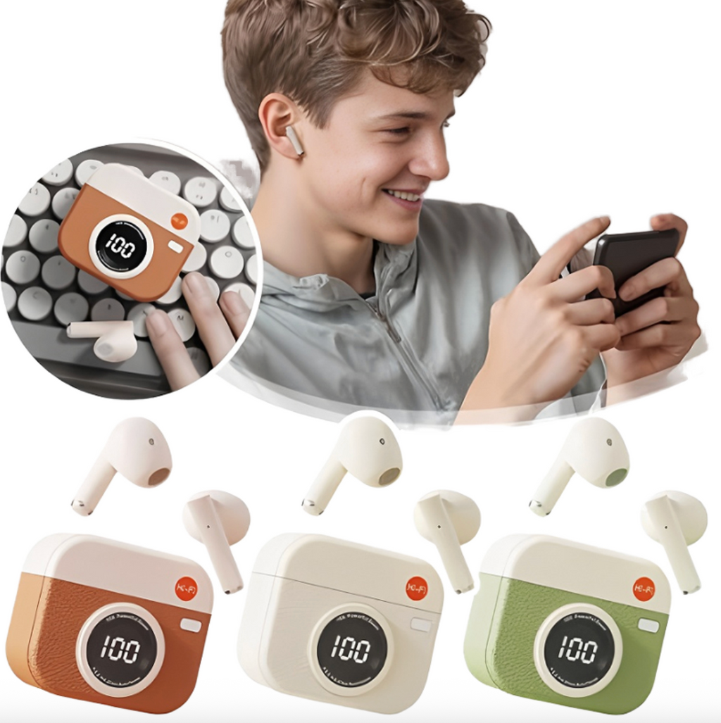 Q86 TWS Wireless Earbuds – Bluetooth 5.4 In-Ear Headphones with Digital Display & IPX5 Waterproofing