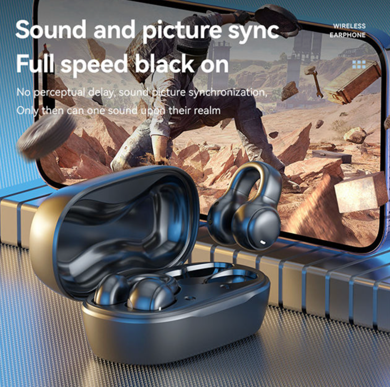 M47 Bone Conduction Wireless Headphones – Bluetooth Sports Earphones with Stereo Sound & Noise Reduction