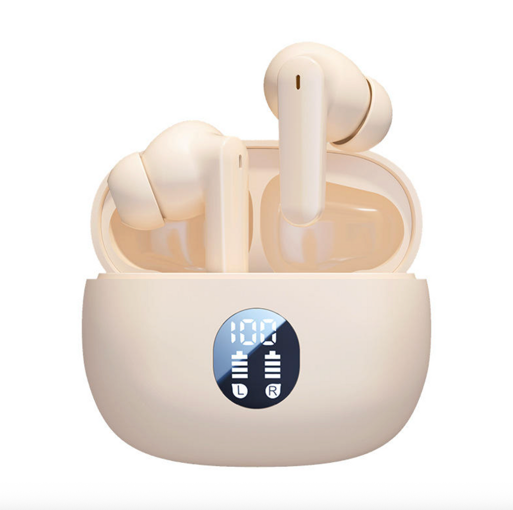 S510 895B TWS Wireless Earbuds – Digital Display Sports Headset with AAC, IPX5 & Type-C Charging