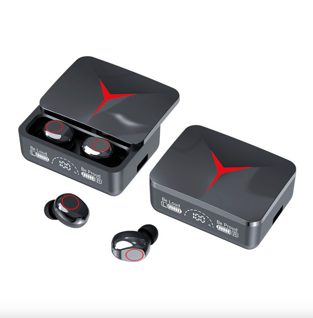 M90 Pro TWS Wireless Bluetooth Earbuds with ENC and Digital Display