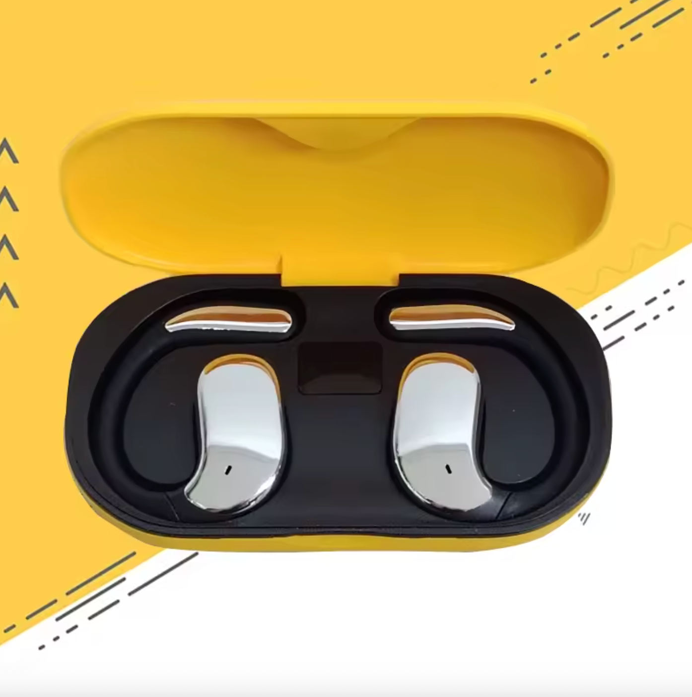 2026 Sports TWS Wireless Stereo Earbuds – Double Ear Hook Open-Ear Directional Sound Headphones