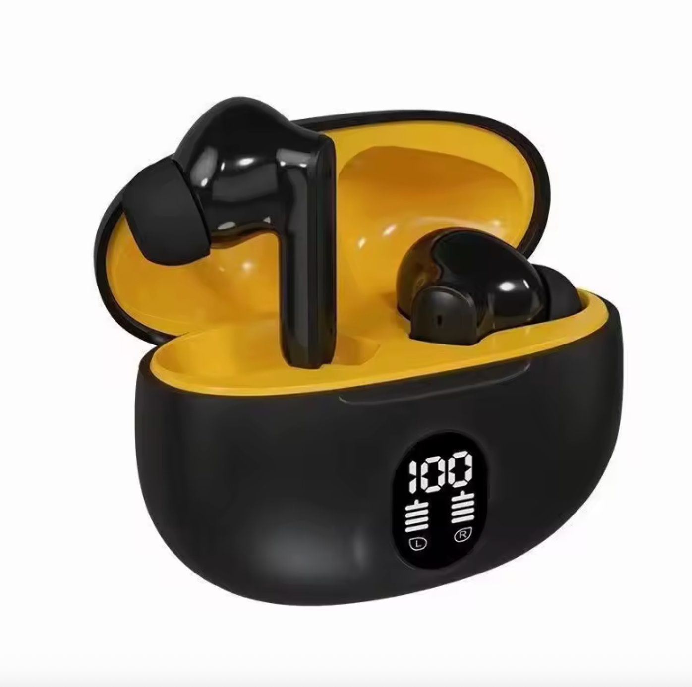 S510 895B TWS Wireless Earbuds – Digital Display Sports Headset with AAC, IPX5 & Type-C Charging